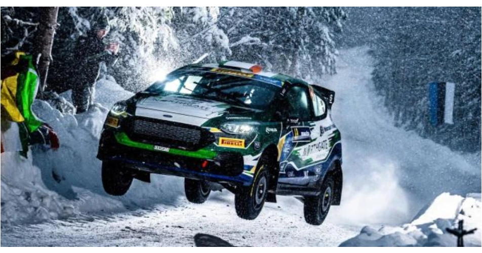 Podium for Eamonn Kelly in Sweden