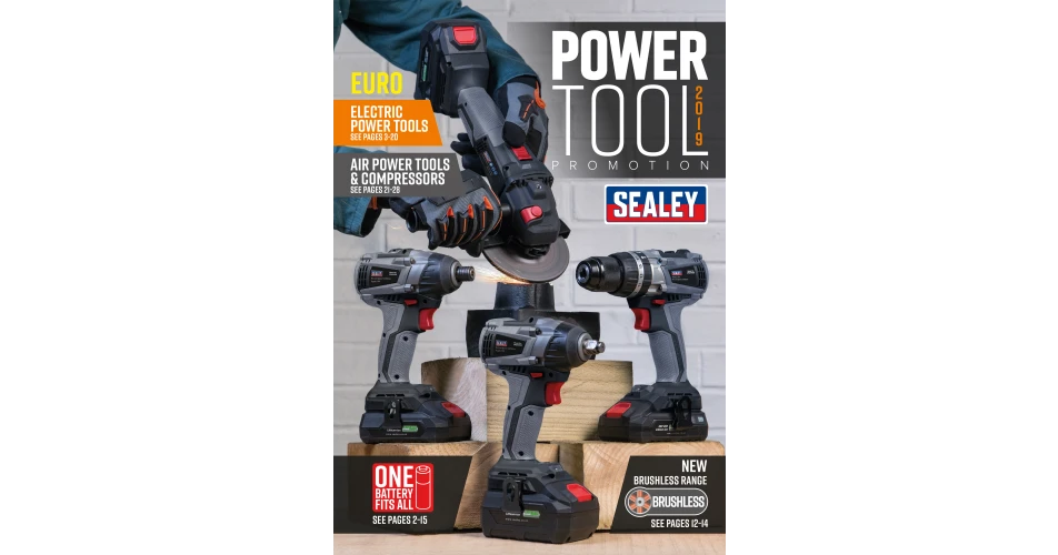 Sealey introduces 2019 Power Tool Promotion<br />
 