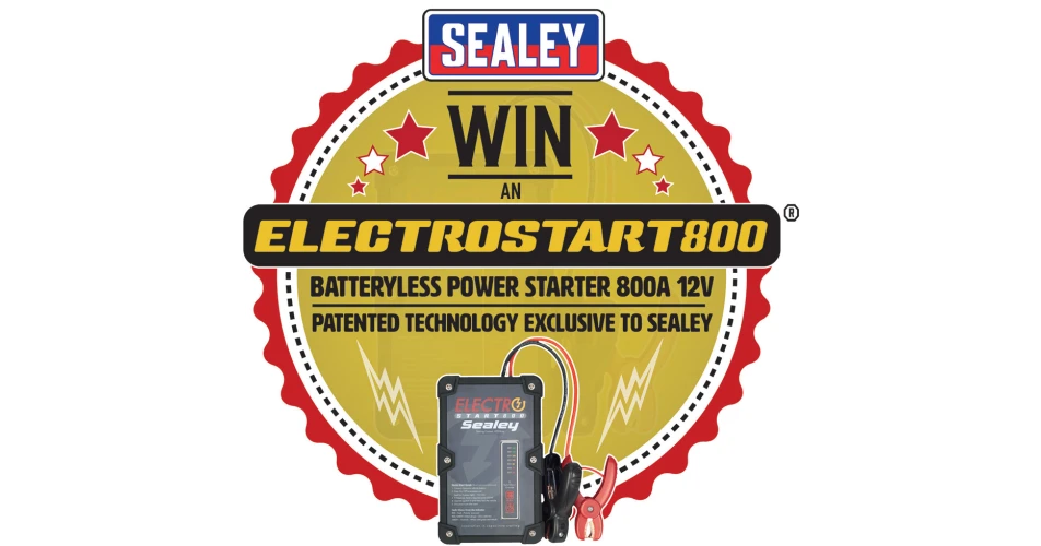 Win a Sealey Electrostart Power Starter
