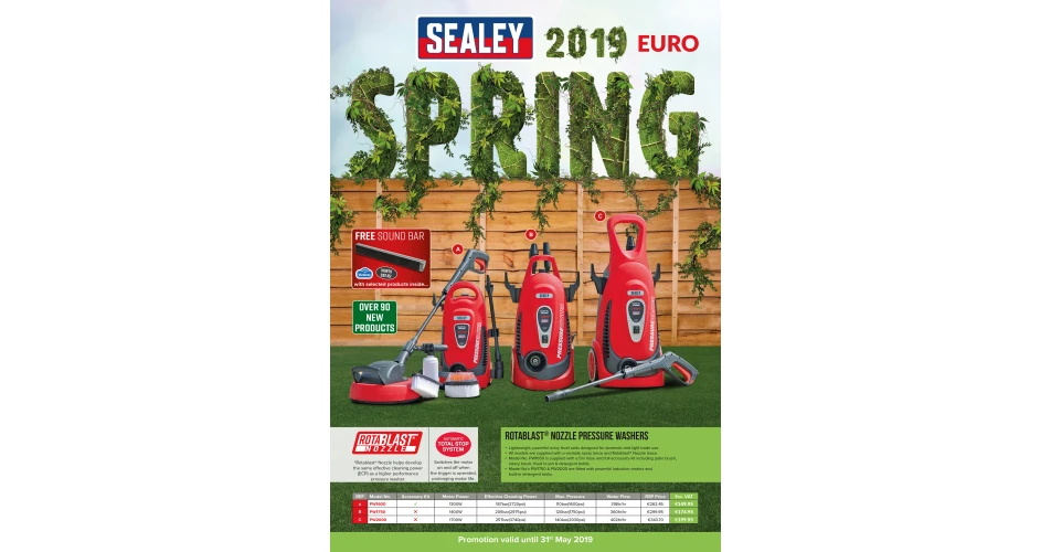 Spring has sprung at Sealey 
