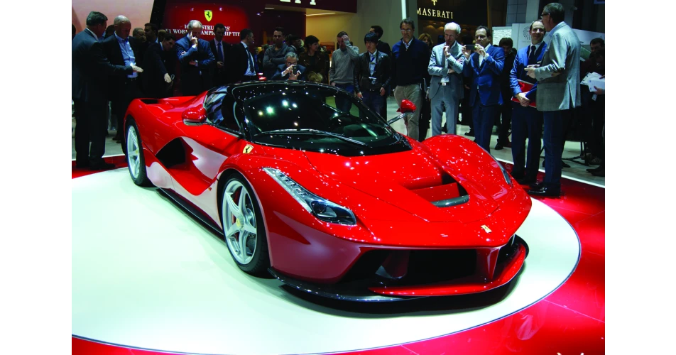 NGK sparks first Ferrari Hybrid