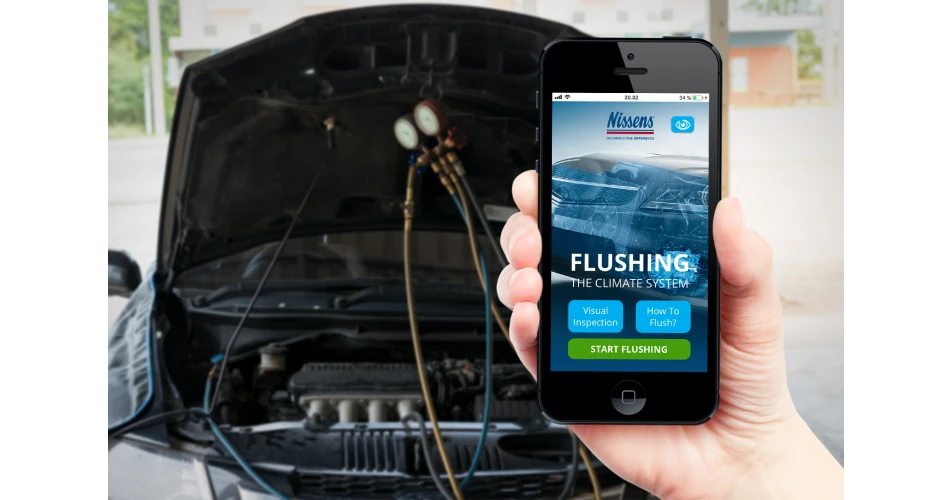 Nissens releases free app for flushing climate systems