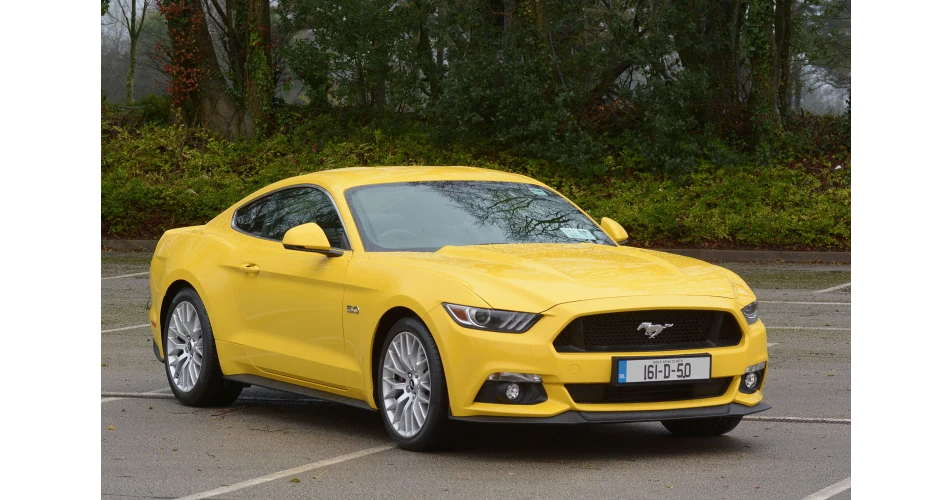 Chad McQueen takes the road in a Mustang