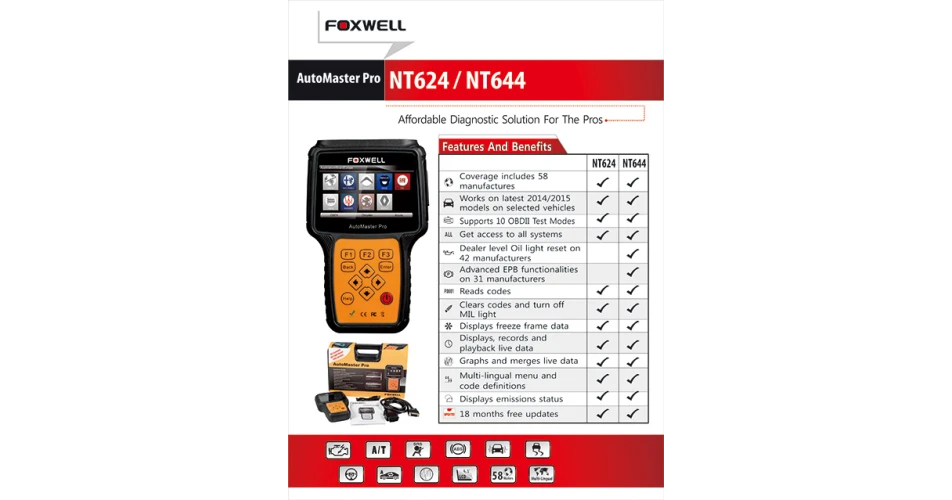 Affordable diagnostic solutions from Foxwell