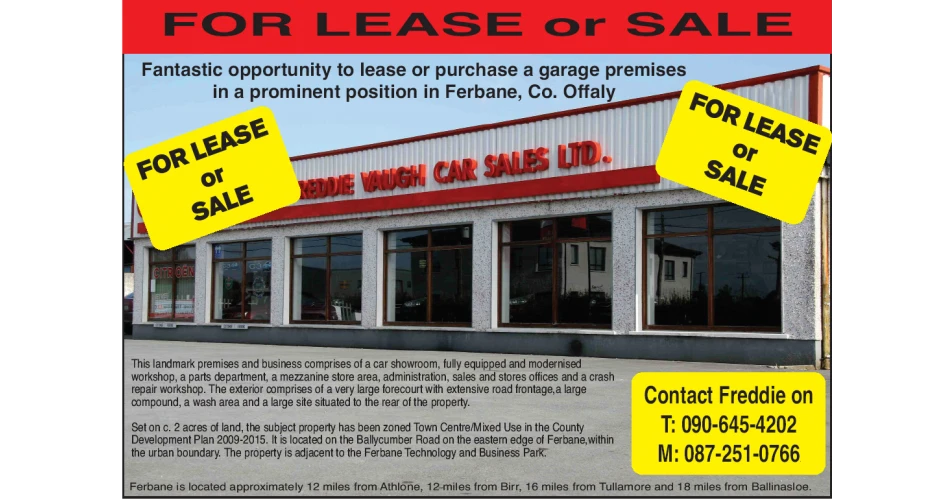 For Lease or Sale