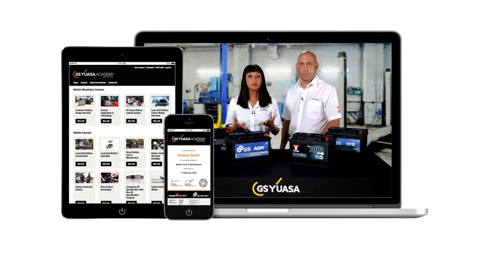 GS Yuasa to launch online training academy at Automechanika, Birmingham