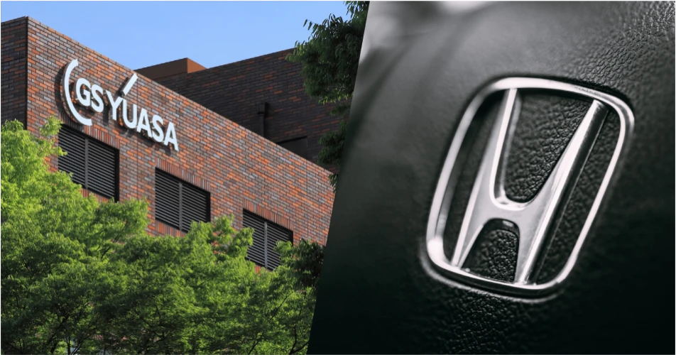 GS Yuasa collaborates with Honda to develop lithium-ion batteries
