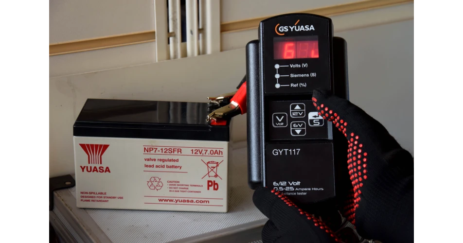 New look for GS Yuasa VRLA battery conductance tester&nbsp;