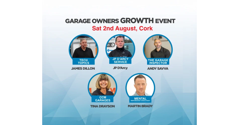 Garage Services Online supports Irish workshops at business growth event