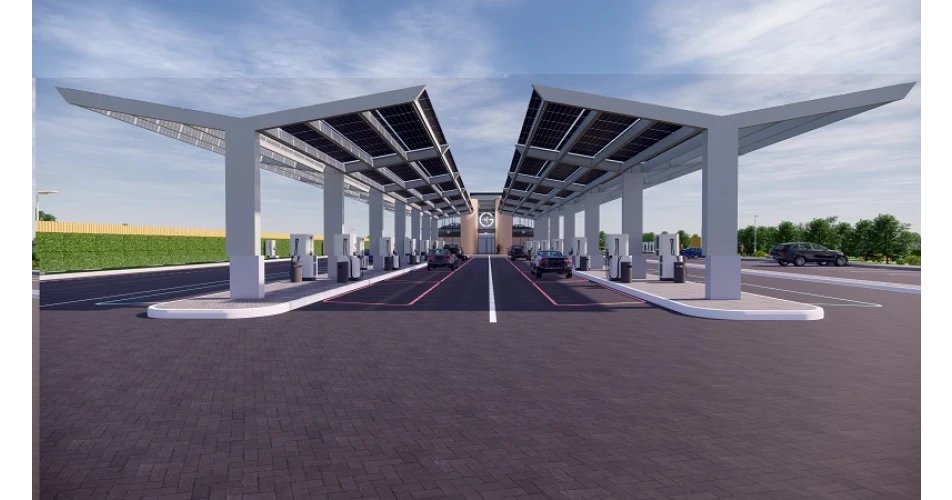 The solar service station of the future