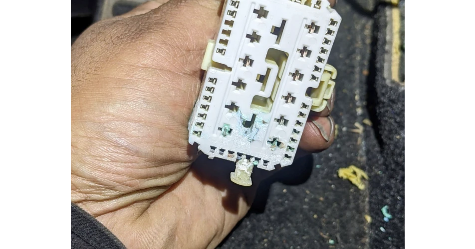 Park distance control problems on a Range Rover