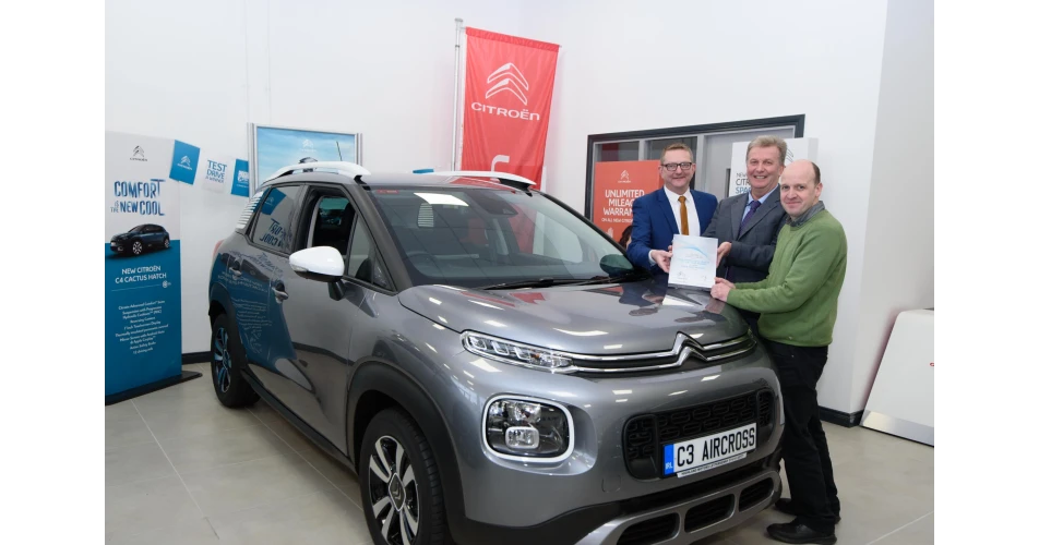 Highland Motors crowned Citro&euml;n Ireland Aftersales Dealer of&nbsp;the Year