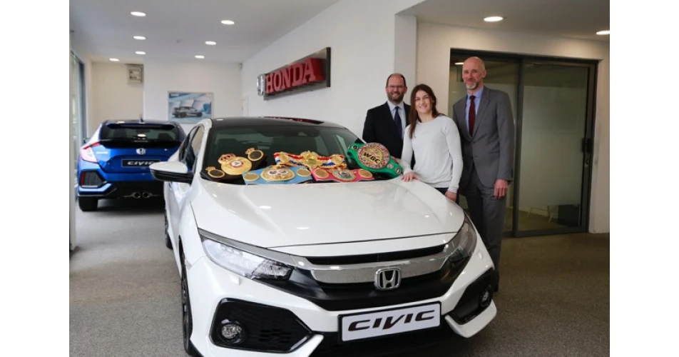 Katie Taylor is undisputed Honda fan 