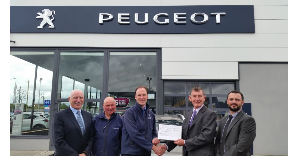 Two Irish Peugeot dealers win seal of approval