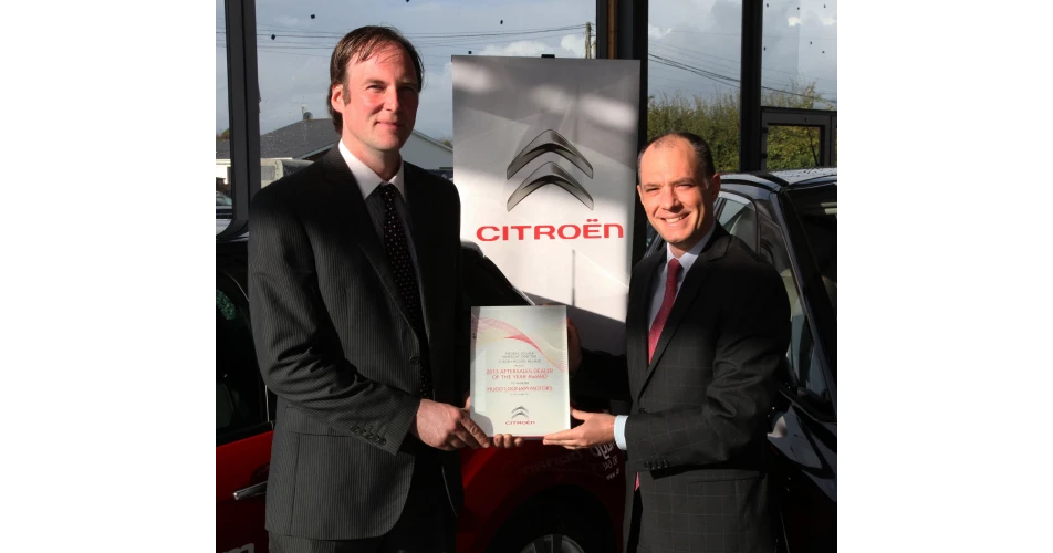Citro&euml;n Motors Ireland Aftersales Dealer of the Year 2013
