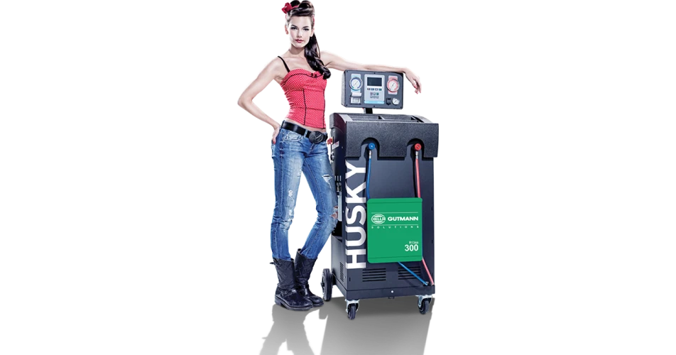 Husky makes light work of air-con service 