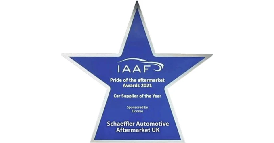Schaeffler takes the top spot in the IAAF&rsquo;s &lsquo;Pride of the Aftermarket&rsquo; awards