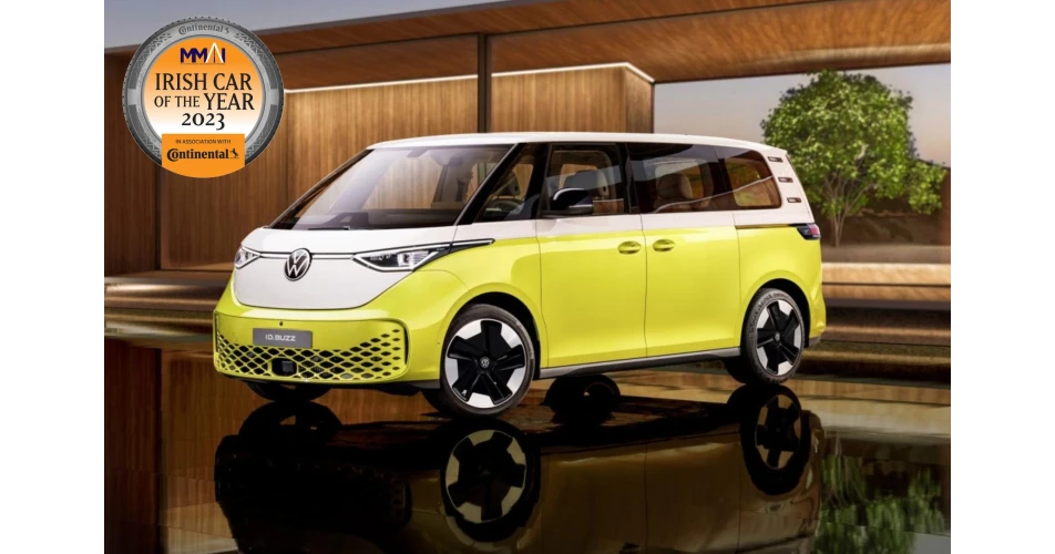 Volkswagen ID Buzz wins the MMAI Irish Car of the Year