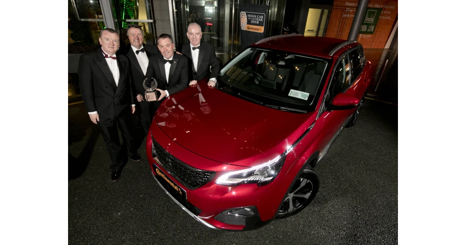 Peugeot 3008 wins Irish Car of the Year