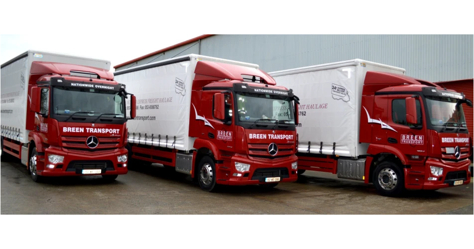 Summers Commercials supply new Mercedes-Benz trucks to JC Breen