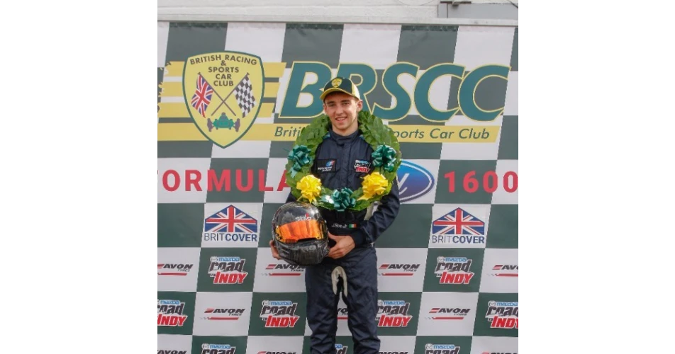 Naas student James Roe wins at Donington Park