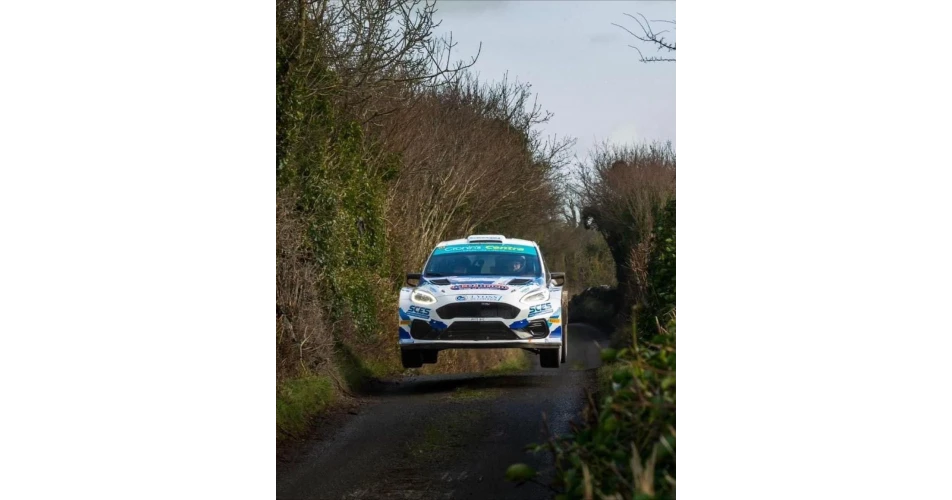 Cronin takes first win in the Irish Tarmac Rally Championship