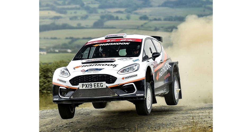 No luck for Irish in British Rally Championship in Wales