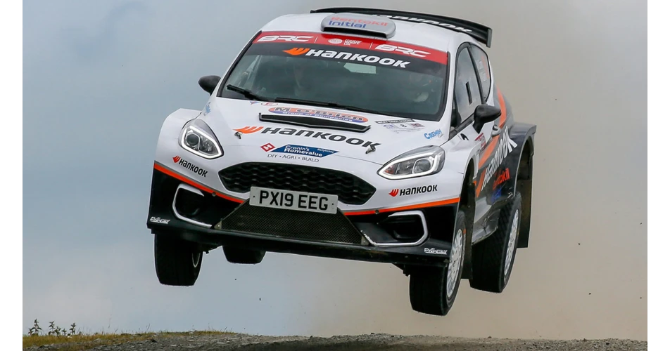Cronin tackles Scottish round of the British Rally Championship
