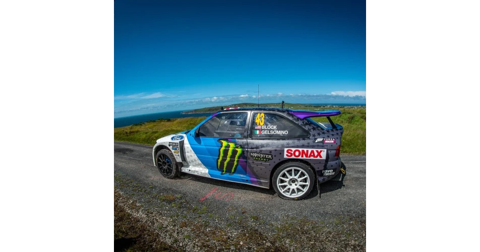 Ken Block takes time out to meet SONAX customers ahead of Donegal International Rally