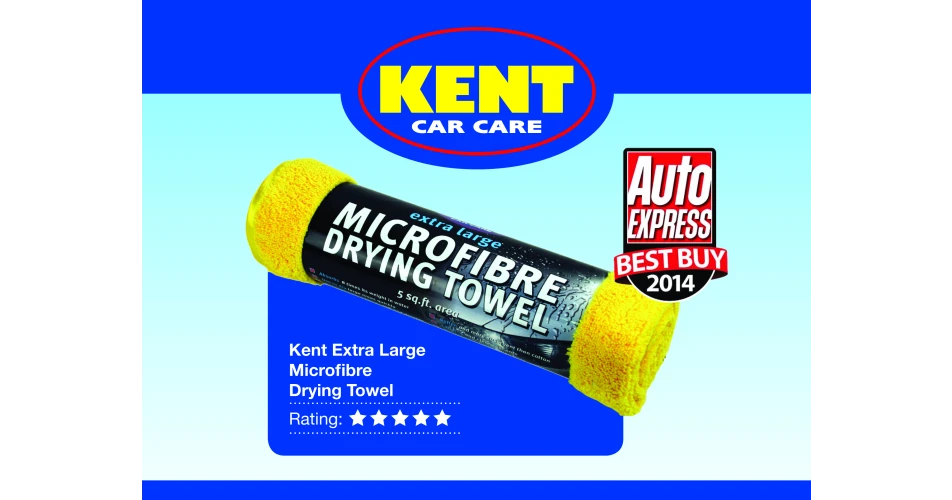 Kent&rsquo;s Micro Fibre Drying Towel wins another Best Buy Award 