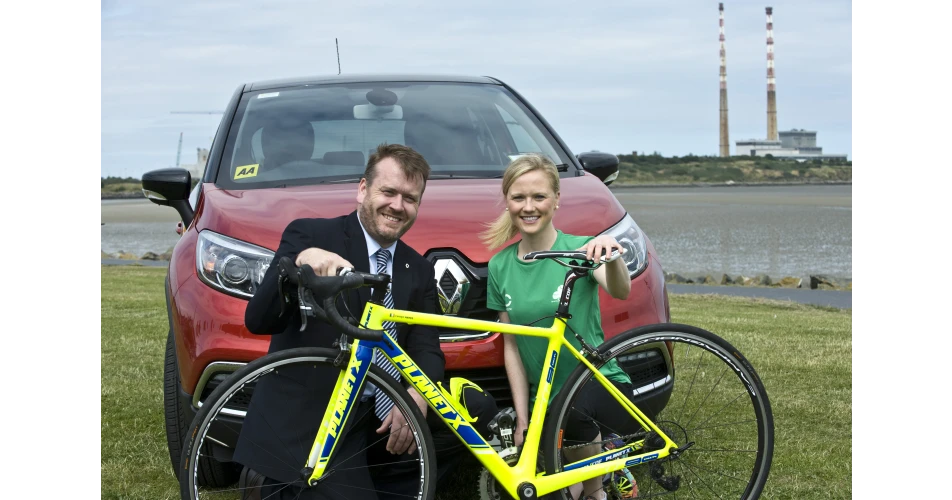 Renault go the extra mile with Triathlon athlete