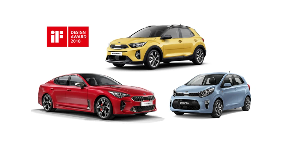 Three design awards for Kia