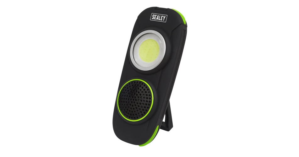 Sealey introduces Rechargeable Torch with Wireless Speaker 