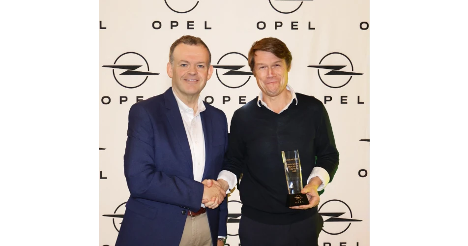 Linders&nbsp;awarded Opel Retail Sales Dealer of the Year