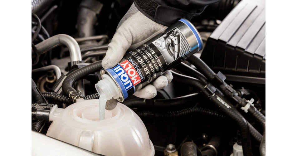 LIQUI MOLY's Pro-Line Radiator Cleaner ensures effective cooling