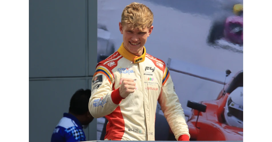 Lucca Allen is nominated for Young Driver of the Year award