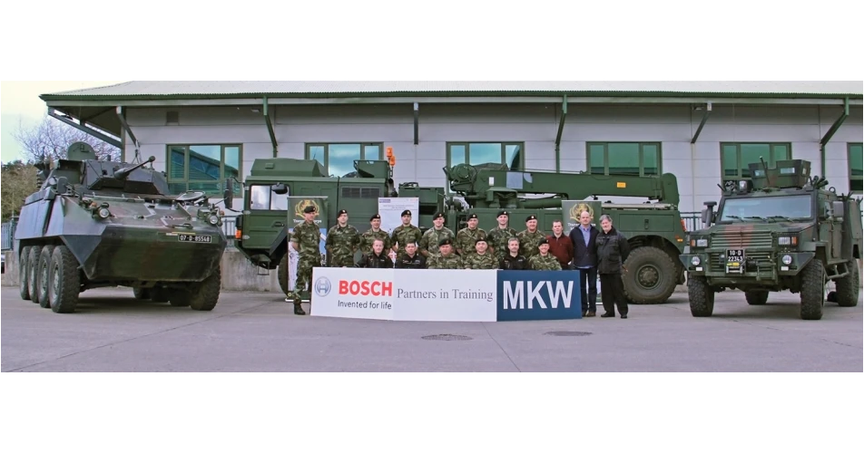 MKW trains the troop technicians 