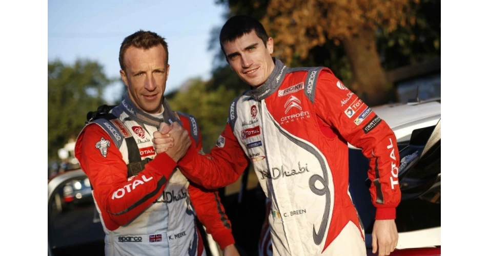 Kris Meeke and Craig Breen to spearhead the Citro&euml;n Total Abu Dhabi World Rally Team for 2018