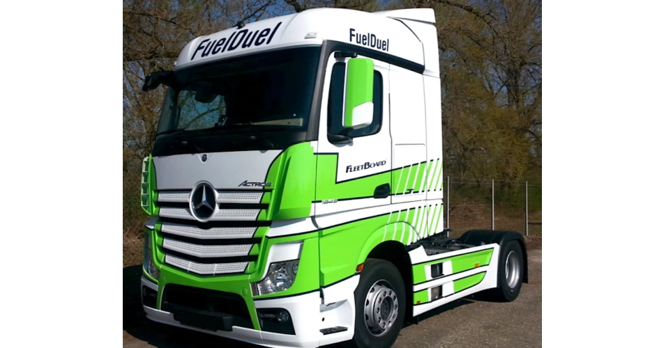 Mercedes Benz Actros FuelDuel proves to be just as frugal in Ireland