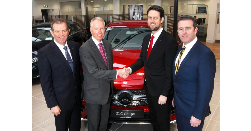 Mercedes-Benz chiefs visit Connolly&#39;s Sligo