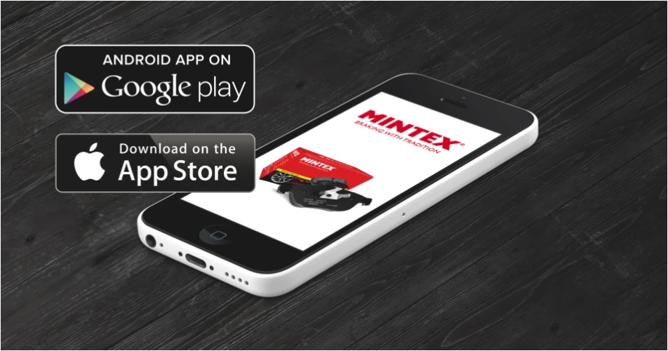 Brakebook app from Mintex