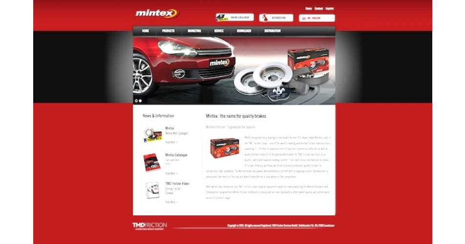 New Mintex Website
