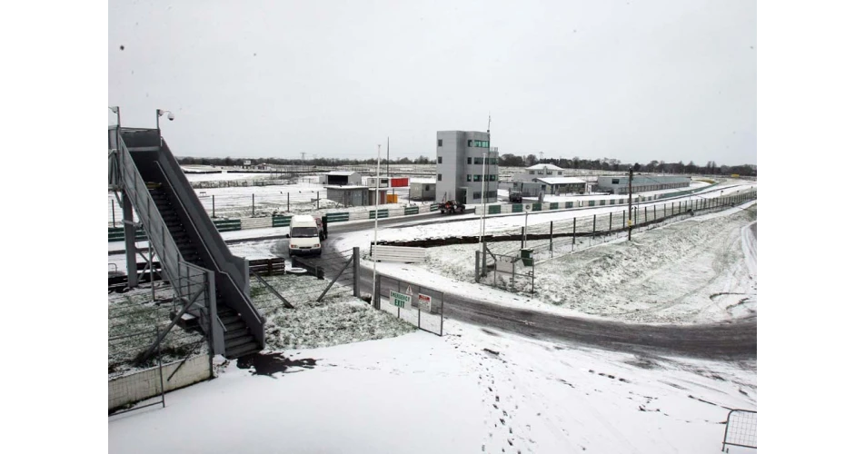 First rallycross event of the season is beaten by the snow