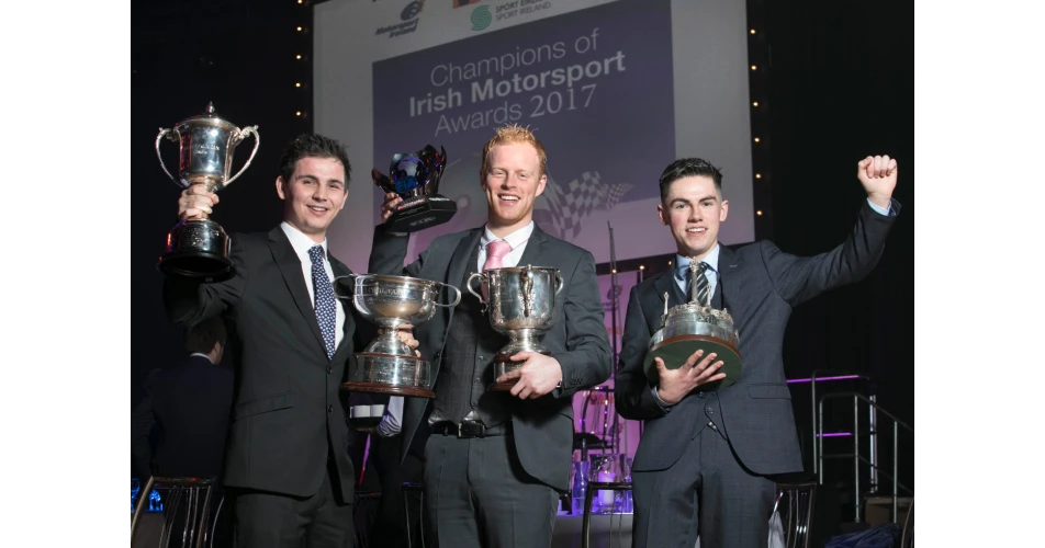 Beta Tools Motorsport Ireland Awards Ceremony Outstanding Achievement Awards Announced