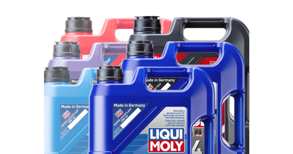 Less is more - LIQUI MOLY reduces canister colours
