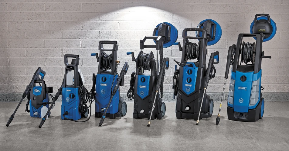 Draper Tools Pressure Washer range makes deep cleaning easy