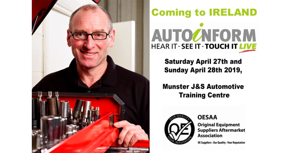 Save the date - Autoinform LIVE is coming to Ireland  