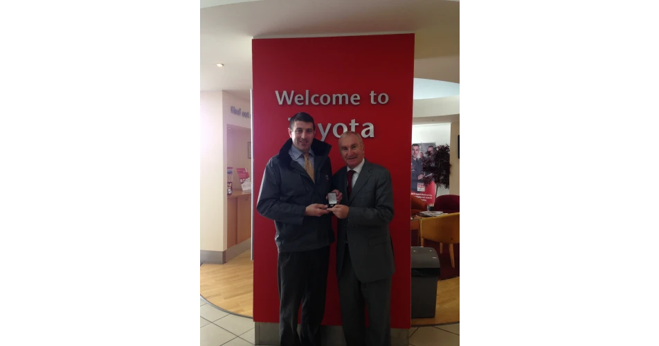 Nigel Duane wins &quot;Exceptional Delivery of Customer Service&quot; Award