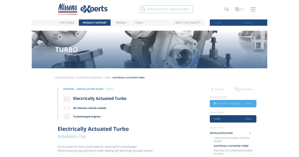 Nissens Automotive introduces two new turbocharger technical videos