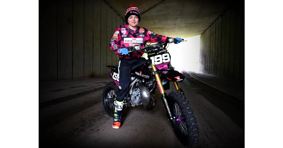 Yuasa backs rising motocross star